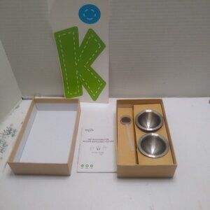 RECAPS Stainless Steel Refillable Filter Reusable Pods Permanent Filter 230ml